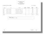 (Sample Consignment Inventory Status Report)